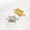 SENSOJI TEMPLE Lucky Turtle Charm Pair 浅草寺御守 招福双金银龟 - Image 3