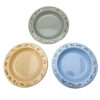 OSK Mofusand 3-Piece Small Plate Set 日本OSK Mofusand鲨鱼猫小胶碟套装 3个 - Image 3