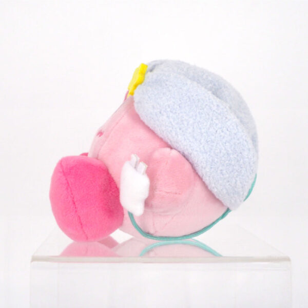 SAN-EI Kirby's Dream Land Dryer Time Kirby Plush 三英 星之卡比甜梦系列吹风机卡比公仔 - Image 3
