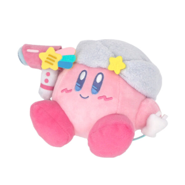 SAN-EI Kirby's Dream Land Dryer Time Kirby Plush 三英 星之卡比甜梦系列吹风机卡比公仔 - Image 2