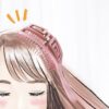 SHOBIDO Wet & Dry Spring Fit Hair Brush (Pink) 妆美堂 超弹力抗纠结轻量梳 (限定粉) - Image 3