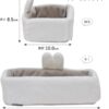 T's Factory Miffy Plush Accessory Tray (White) 日本T's Factory 米菲小物件收纳盘 (白色) - Image 4