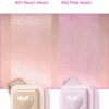 Colorgram Milk Bling Heartlighter 01 Peach Heart 韩国Colorgram 心心印章闪亮高光 01 蜜桃心 2.2g - Image 3