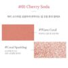 Momeii Pit A Pat Dual Eye Palette #01 Cherry Soda 3g 韩国momeii亮闪双色眼影盘 #1樱桃特调 3g - Image 2