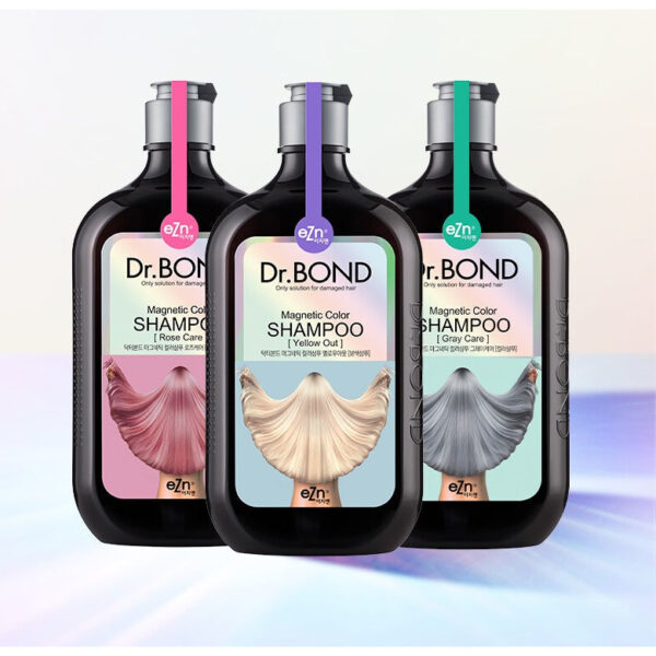 EZN Dr. Bond Magnetic Color Shampoo (Rose Care) 易知安 博士本德 磁性洗发水 (固补红色) 370g - Image 4