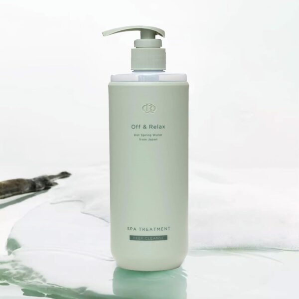 Off & Relax Hot Spring Water Deep Cleanse SPA Treatment (Relaxing Forest) 日本OFF & RELAX温泉舒缓森林控油护发素 460ml - Image 2