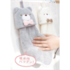 PINE CREATE Happy Bear Mascot Hand Towel (Gray) 日本PINE CREATE 快乐熊动物造型擦手巾 (灰色) - Image 4