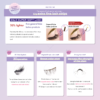 Miche Bloomin' 3D False Eyelashes (No 18 GIRLY MIX) 日本纱荣子 MICHE BLOOMIN 假睫毛 (No 18 混搭少女) - Image 6