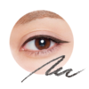 MSH Love Liner Cream Fit Pencil (Black) 日本MSH Love Liner 随心所欲极细防水不晕染眼线胶笔 黑色 - Image 2