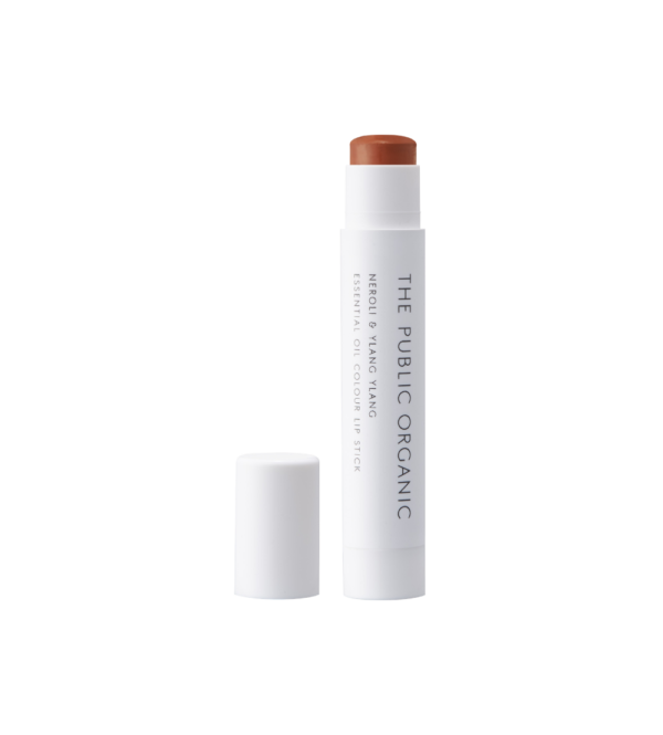 The Public Organic Neroli & Ylang Ylang Essential Oil Color Lip Stick (Noble Orange) 3.5g 日本THE PUBLIC ORGANIC 橙花依兰精油有色润唇膏 (高贵橘) 3.5g - Image 3