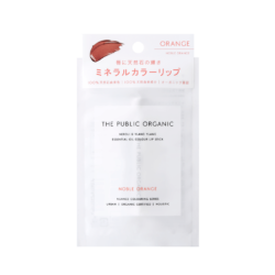 The Public Organic Neroli & Ylang Ylang Essential Oil Color Lip Stick (Noble Orange) 3.5g 日本THE PUBLIC ORGANIC 橙花依兰精油有色润唇膏 (高贵橘) 3.5g