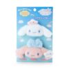 Cinnamon & Poron Hair Clip 2pcs Set 三丽鸥 玉桂狗&波隆云朵系列毛茸茸发夹组