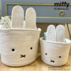T's Factory Miffy Rope Basket (L) 日本T's Factory 米菲棉绳收纳篮 (L) - Image 7