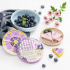 QBB Rokko Butter Cheese Dessert (Blueberry) 6P 日本QBB 水果芝士甜品 (蓝莓味) 6枚/盒  90g - Image 2
