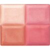 Cezanne Mix Color Cheek N 02 Pure Coral 7.1g/1pc 倩丽马卡龙四色腮红高光盘 无暇珊瑚色 7.1g/1pc - Image 2
