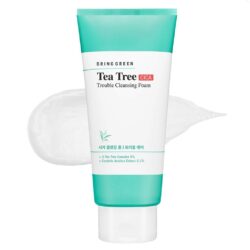 BRING GREEN Tea Tree Cica Trouble Cleansing Foam 300mL 韩国BRING GREEN 茶树修护抗痘洗面乳 300mL