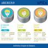 Arimino Spice Cream (Soft Wax) 爱丽美娜 香娃造型发蜡 (软蜡) 100g - Image 4