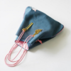 Charmant Sac Denim Drawstring Tweed Bag (MELODY) 日本Charmant Sac  X 三丽鸥 牛仔束口包 (美乐蒂) - Image 3