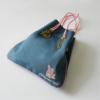 Charmant Sac Denim Drawstring Tweed Bag (MELODY) 日本Charmant Sac  X 三丽鸥 牛仔束口包 (美乐蒂) - Image 5