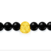[PRE ORDER] CHOW TAI FOOK Japan Limited 999 Pure 24K Gold - Daruma with Black Agate Marble Bracelet [提前预定] 周大福 日本限定 999 24K足金 達摩黑玉髓手串 - Image 2